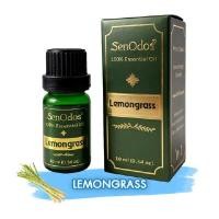 ราคา SenOdos น้ำมันหอมระเหยแท้100% น้ำมันหอมอโรม่า น้ำหอมปรับอากาศ กลิ่นตะไคร้ (Lemongrass)10 ml. (Y006075)