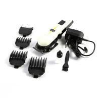ราคา Gemei ปัตตาเลี่ยนไร้สายสายแบบชาร์จ GM-6008 มีครีบปรับระดับ แบตเตอรี่ลิเที่ยมไอออน 2000 mAh จอ LCD แสดงผลพลังงาน – สีขาว (Y011581)