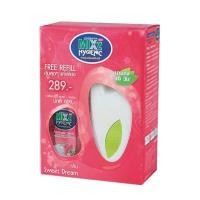 ราคา เครื่องพ่นสเปรย์ปรับอากาศ แถมสเปรย์ปรับอากาศ สวีสดรีม MIXZ รุ่น Hygienic ขนาด 300 มล. สีชมพู (Y028042)