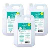ราคา Vida Alcohol Gel 75% วีด้า ขนาดแกลลอน 5 ลิตร 3 แกลลอน (Y046451)