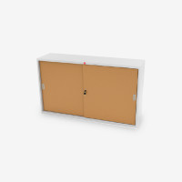 ราคา LUCKY WORLD ตู้เหล็กบานเลื่อนทึบ รุ่น KSS-150 OR