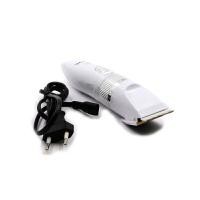 ราคา Gemei ปัตตาเลี่ยนตัดไร้สายขนสุนัขและสัตว์เลี้ยง GM-634 ใบมีดเซรามิกไททาเนี่ยม กำลังไป 15 วัตต์ ปรับได้ 0.8-2 mm พร้อมทีรองตัด 4 ขนาด - สีขาว (Y057619)