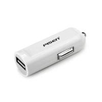 ราคา PISEN อะแดปเตอร์ชาร์จไฟในรถยนต์ iCar Charger 2A USB 5 โวลล์ ขาล็อคแบบสปริง โทรศัพท์ได้แม้เสียบชาร์จไฟอยู่ สะดวกสบายเสียบได้ทันที ชาร์จเร็ว ไม่เปลืองไฟ ปลอดภัย ไม่ร้อน - สีขาว (Y061301)