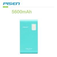 ราคา PISEN แบตสำรองแท้ 5,600 mAh พาวเวอร์แบงค์ Color Power รุ่น TS-D146 สวิตซ์ไฟ LED เก็บประจุเต็มที่ได้ยาวนาน USB 5V-2A รูปทรงขนาดกระทัดรัดจับถนัดกระชับมือ พกพาสะดวก - สีเขียวอ่อน (Y065148)
