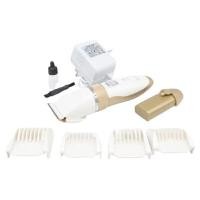 ราคา Gemei ปัตตาเลี่ยนไร้สายแบบชาร์จ ใบมีดเซรามิก GM-6001 ปรับระดับ 0.8-2.0 มม. มีแบตสำรอง 2 ก้อน พร้อมหวีรองตัด 4 ขนาด - สีทอง (Y068579)