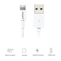 ราคา PISEN สายชาร์จ &amp; ส่งข้อมูล Data Transmit and Charging Cable Lighting 1500 mm อุปกรณ์สำหรับรีชาร์จและซิงค์เพื่อโอนถ่ายข้อมูลแบบ 2-in-1 USB 2.0 พอร์ตมาตรฐานใช้งานได้กับ USB ทุกรุ่น - สีขาว (Y074733)