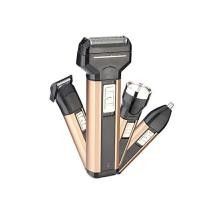 ราคา NIKAI ปัตตาเลี่ยนไฟฟ้าไร้สาย 4 in 1 เปลี่ยนหัวได้ 4 หัว พร้อมไฟฉาย ส่องสว่าง NK-7088 ใบมีดสเตนเลส มอเตอร์ Pd อัลลอยด์ คุ้มค่า!!! ครบเซ็ตในเครื่องเดียว - สีทอง (Y081683)