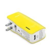 ราคา PISEN แบตสำรองแท้ 5,000 mAh พาวเวอร์แบงค์ Color Power Box รุ่นTS-D135 ปลั๊กไฟในตัว เก็บประจุเต็มที่ได้ยาวนาน USB 5V-2A รูปทรงขนาดกระทัดรัดจับถนัดกระชับมือ พกพาสะดวก - สีเหลือง (Y082171)