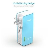 ราคา PISEN แบตสำรองแท้ 5,000 mAh พาวเวอร์แบงค์ Color Power Box รุ่นTS-D135 ปลั๊กไฟในตัว เก็บประจุเต็มที่ได้ยาวนาน USB 5V-2A รูปทรงขนาดกระทัดรัดจับถนัดกระชับมือ พกพาสะดวก - สีฟ้า (Y082173)