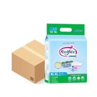 ราคา [ขายยกลัง] Feelfree แผ่นรองซึมซับฟีลฟรี ไซส์ XL 10ชิ้น*12แพ็ค (120 ชิ้น) #A923132 (Y095428)