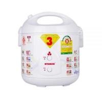 ราคา Mitsumaru หม้อหุงข้าว 1.8 ลิตร รุ่น AP-518A (4 pcs) (YA04781)