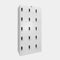 ราคา ตู้ล็อกเกอร์ 15 ช่อง มี 2 สี ไอคอนิค CLK-15 สีขาว ขนาด 3 ฟุต (YA07572)