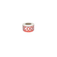 ราคา สติ๊กเกอร์ เก็บเงินปลายทาง COD (ขนาดประหยัด) สีแดง (YA08890)