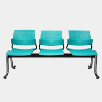 ราคา เก้าอี้แถว เก้าอี้พักคอย 3 ที่นั่ง มี 6 สี ไอคอนิค WT-342 สีส้ม (YA09895)