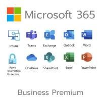 ราคา Microsoft 365 Business Premium (รายปี)(ส่ง License ผ่านทาง E-Mail เท่านั้น)(NCT) (YA14931)