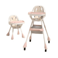 ราคา THAI SUN SPORT เก้าอี้กินข้าวเด็กสีพาสเทลน่ารัก รุ่น MK0030PK สีชมพู (YA16681)