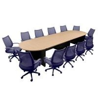 ราคา CENTURY ชุดโต๊ะประชุม 12 ที่นั่ง รุ่น LCF4500 สีไวท์โอ๊ค (YA20721)