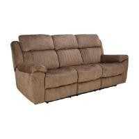 ราคา INDEX LIVING MALL โซฟาผ้าปรับระดับไฟฟ้า 3 ที่นั่ง รุ่นเลดเจอร์ สีน้ำตาล (YA25052)