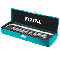 ราคา TOTAL ชุดประแจบ๊อกซ์ ด้ามตัวแอล 10 ตัวชุด (10-24 มม.) รุ่น THTL121101 (YA25105)