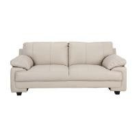 ราคา INDEX LIVING MALL โซฟาหนังแท้ผิวสัมผัส 3 ที่นั่ง รุ่นมาร์ซิโอ สีหินทราย (YA25267)