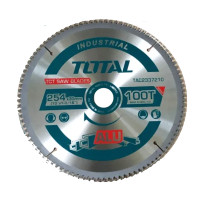 ราคา Total ใบเลื่อยวงเดือน 10 นิ้ว 100 ฟัน ตัดอลูมิเนียม รุ่น TAC2337210 รุ่นงานหนัก ( TCT Saw Blade ) (YA25563)