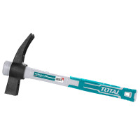 ราคา TOTAL ค้อนหงอน ด้ามไฟเบอร์ 700 กรัม หัวค้อนกันลื่น+แม่เหล็ก รุ่น THCHIT7006 (YA25908)