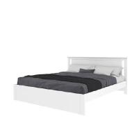 ราคา INDEX LIVING MALL เตียงนอน รุ่นโรม ขนาด 6 ฟุต สีขาว (YA26694)