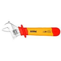 ราคา TOTAL กุญแจเลื่อน ด้ามหุ้มฉนวน VDE กันไฟฟ้า 1000 โวลท์ รุ่น THIADW101 ขนาด 10 นิ้ว (YA27004)