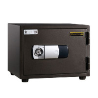 ราคา PRESIDENT ตู้เซฟกันไฟ ตู้นิรภัยขนาดเล็ก ระบบล็อกดิจิตอล+กุญแจ หนัก 50 กก. สีดำ (YA27269)