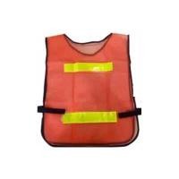 ราคา TRAFFICTHAI เสื้อจราจร คาดแถบสะท้อนแสง สีส้ม วัสดุเนื้อผ้าไนลอนแบบตาข่าย (YA27522)