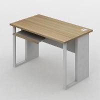 ราคา INDEX LIVING MALL โต๊ะคอมพิวเตอร์ รุ่นเวคตร้า ขนาด 120 เซนติเมตร สีขาว/เมเปิ้ล (YA27579)