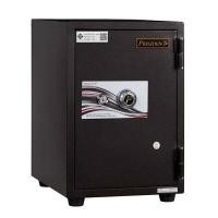 ราคา PRESIDENT ตู้เซฟกันไฟ ตู้นิรภัยขนาดเล็ก ระบบล็อกกุญแจ+รหัสหมุน หนัก 50 กก. สีดำ (YA27736)