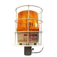 ราคา TRAFFICTHAI ไฟหมุน ROTARY WARNING LIGHT แบบมีตะแกรง สีเหลือง ใช้ไฟ DC 12V/24V หรือ AC 220V (YA27961)
