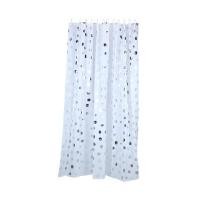 ราคา INDEX LIVING MALL ผ้าม่านห้องน้ำ รุ่นริคกี้ สีขาว ขนาด 180 x 180 ซม. พร้อมห่วงแขวน 12 ชิ้น (YA29329)