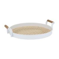 ราคา INDEX LIVING MALL ถาดอเนกประสงค์ รุ่นโอนิซึกะ สีเบจ/ขาว ขนาด 48.5 x 41 ซม. (YA29901)