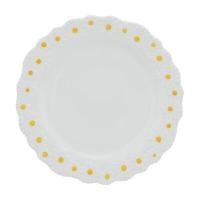 ราคา INDEX LIVING MALL จาน รุ่นเดซี่ พรีเมียม สีขาว ขนาด 8 นิ้ว (YA30314)