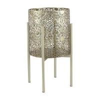 ราคา INDEX LIVING MALL กระถางพร้อมขาตั้ง รุ่นเฮนน่า สีทอง ขนาด 26 x 48 ซม. (YA30371)