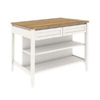 ราคา INDEX LIVING MALL เคาน์เตอร์มินิไอแลนด์ รุ่นลินซี่ สีธรรมชาติ/ขาว ขนาด 120 ซม. (YA30342)