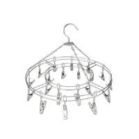 ราคา CASSA ห่วงตากผ้าสแตนเลส แบบกลม 20 ตัวหนีบ รุ่น CB0079-CRC-20 ขนาด 36x20 ซม. (YA31147)