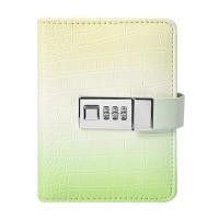 ราคา CASSA สมุดโน๊ต A7 มีเส้น มีที่ล๊อครหัส ปกหนังเทียม สีเขียว ขนาด 10 x 14.6 x 2.7 ซม. (YA31230)