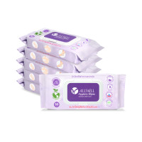 ราคา ALLWELL ผ้าเปียก ขนาดใหญ่พิเศษ ออร์แกนิค 50 แผ่น/แพ็ก (6 แพ็ก) (YA31286)