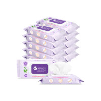ราคา ALLWELL ผ้าเปียก ขนาดใหญ่พิเศษ ออร์แกนิค 50 แผ่น/แพ็ก (12 แพ็ก) (YA31287)