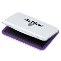ราคา ARTLINE แท่นประทับตรา สีม่วง เบอร์ 1 ขนาด 67X106 มม. (YA31883)