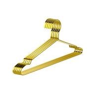 ราคา CASSA ไม้แขวนเสื้อสแตนเลส201 หนาพิเศษ สีทอง แพ็คละ 5 ชิ้น (YA32655)