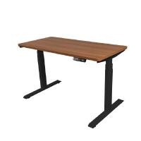 ราคา BEWELL โต๊ะปรับระดับเพื่อสุขภาพ สีวอลนัท/ขาดำ ขนาด 200x85 ซม. (YA32692)