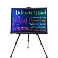 ราคา A-LINE กระดานไฟ LED พร้อมขาตั้งและปากกาเรืองแสง สีดำ ขนาด 40X30 ซม. (YA32891)