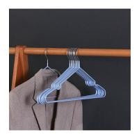 ราคา CASSA-CB0112-ไม้แขวนสแตนเลสเคลือบซิลิโคนแพค 10 ชิ้น (สีฟ้า) (YA32905)