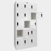 ราคา CONIC ตู้ล็อคเกอร์เหล็ก 15 ช่อง รุ่น CLK-15 สีขาว (YA34514)