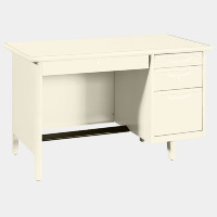 ราคา ICONIC โต๊ะทำงานเหล็ก รุ่น TC-4 สีขาวไข่มุก ขนาด 4 ฟุต (YA35175)