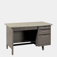 ราคา ICONIC โต๊ะทำงานเหล็ก รุ่น TC-4 สีเทา ขนาด 4 ฟุต (YA35182)